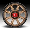 XD Series XD863 Titan Bronze Custom Truck Wheels Rims 7